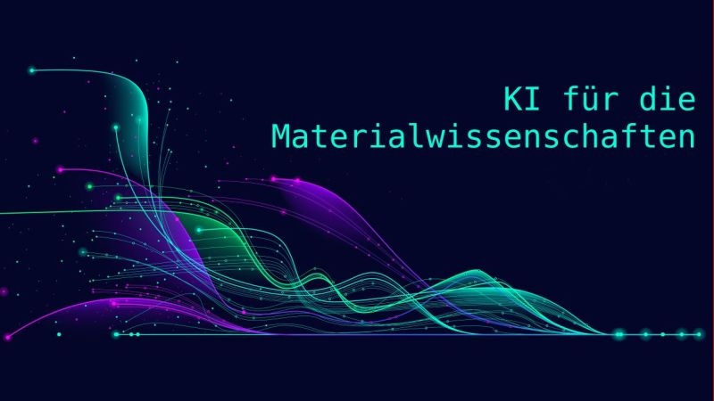 Mit KI zu neuen Forschungsthemen in den Materialwissenschaften