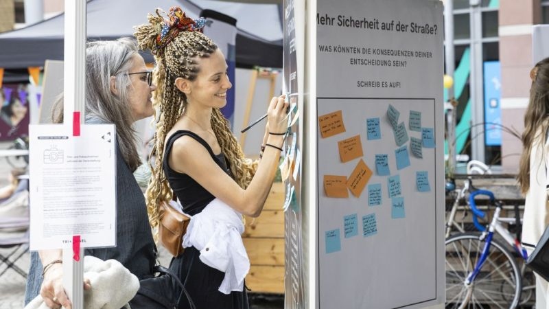 Resiliente Stadt beim Real:labor Festival 3.0 des KIT