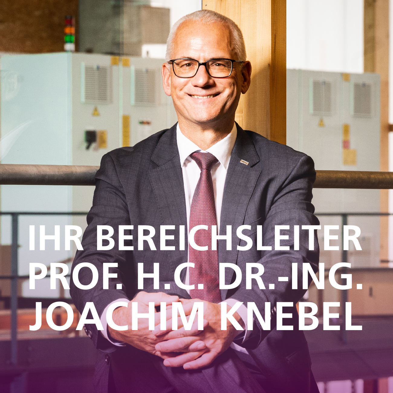 Ihr Bereichsleiter Prof. h.c. Dr.-Ing. Joachim Knebel | Copyright: KIT | B3 | M. Breig