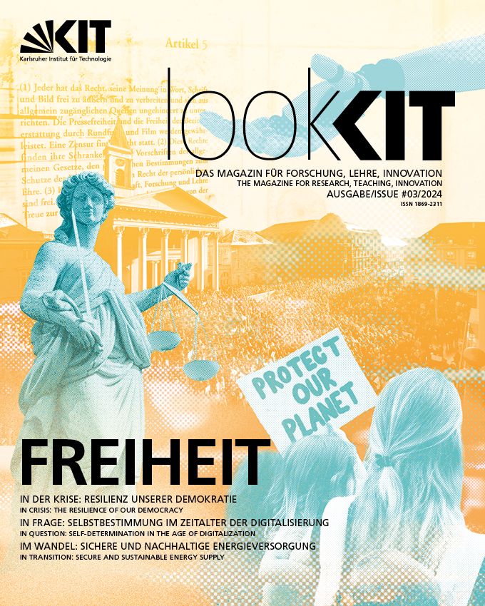 Cover of the current issue of lookKIT