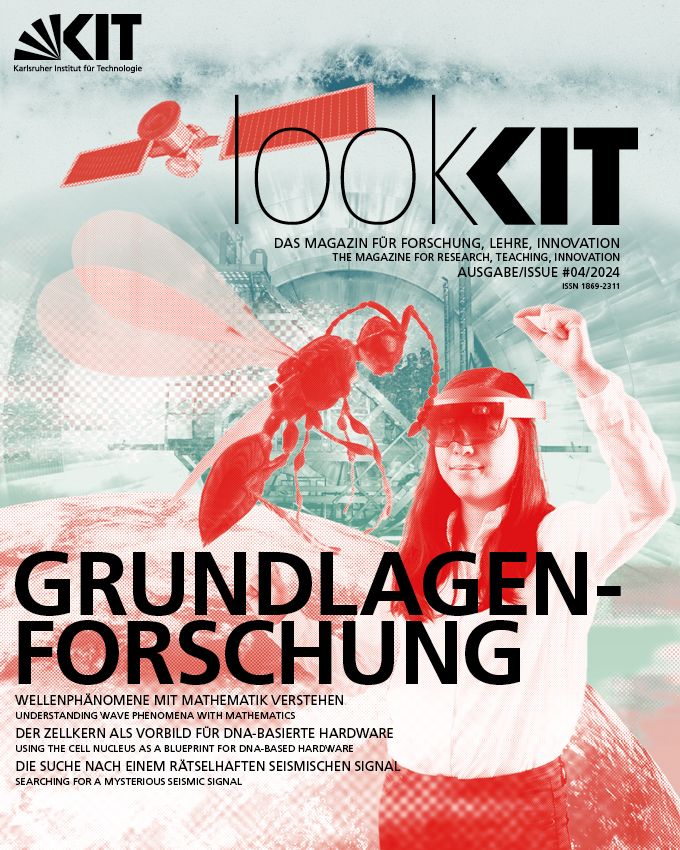 Titelseite von lookKIT zum Thema Grundlagenforschung